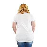 Ladies Plus Disney Sweet Face Minnie Scoop Tee