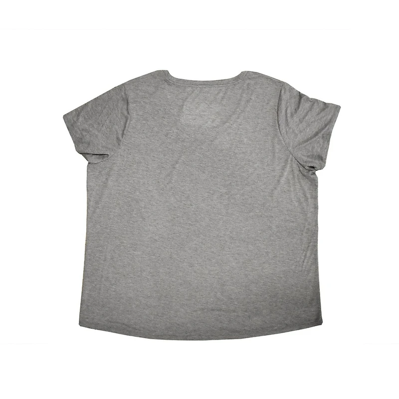 T-shirt échancré Disney Mickey Hands Behind pour femme