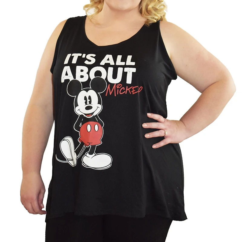 Débardeur Femme Plus Disney Tout sur la souris