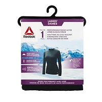 Reebok Ladies' 1 Pack Performance Base Layer Long Sleeve Crew
