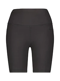 Reebok Women’s ‘Reflex’ High-Rise 7” Inseam Biker Shorts with Pockets, Sizes XS-2XL