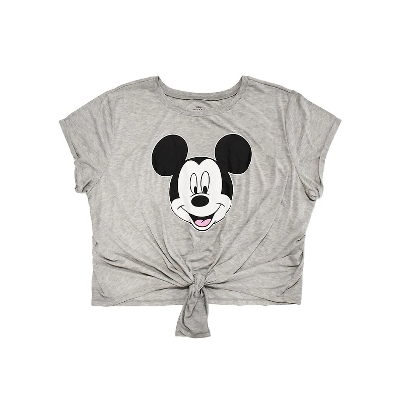 Ladies Plus Disney Good Vibes Mick T-Shirt