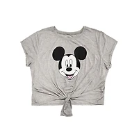 Ladies Plus Disney Good Vibes Mick T-Shirt