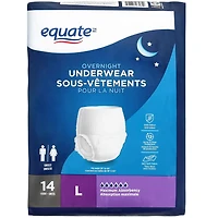 Equate Overnight Incontinence Underwear