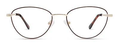 Rachel Zoe Lunettes De Vue Pour Femmes, Jessa, Bourgogne, 51-18-142