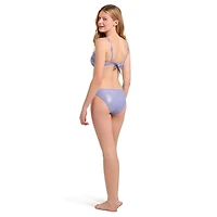 Summer Flirtt Bas de bikini côtelé côtelé en lurex pour femmes