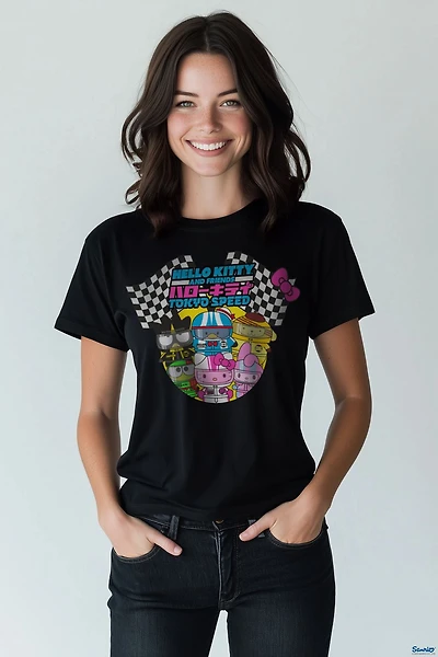 T-shirt Hello Kitty et ses amis - Tokyo Speed T-shirt Hello Kitty - Tokyo Speed