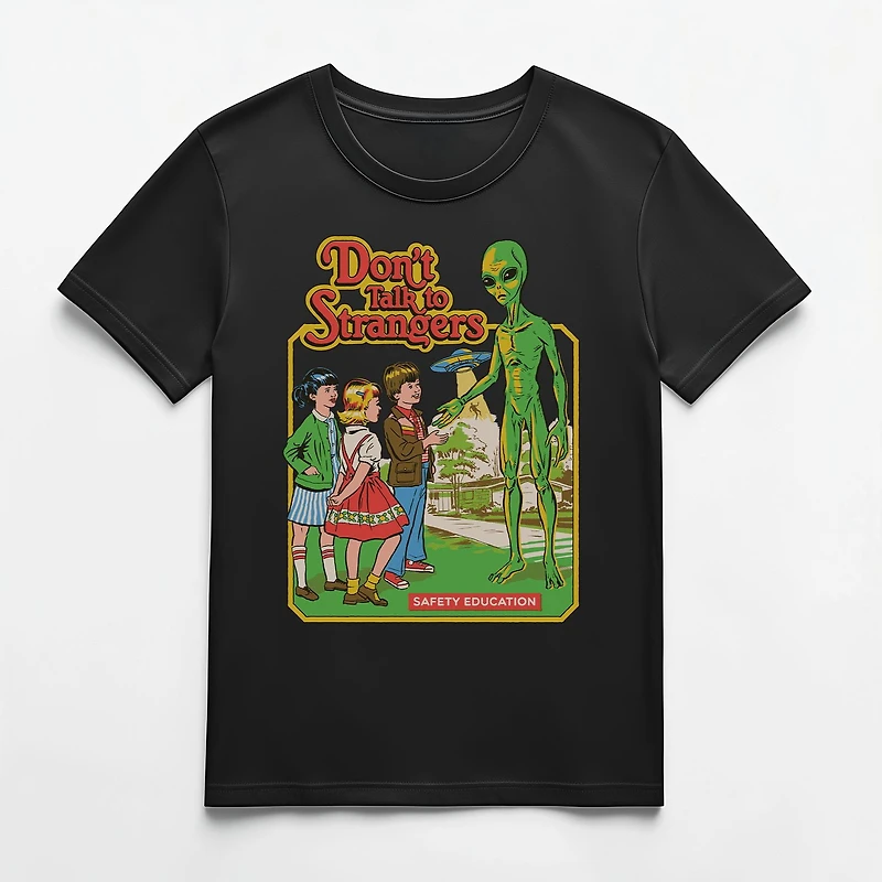 Don't Talk to Strangers - Steven Rhodes Style T-shirt