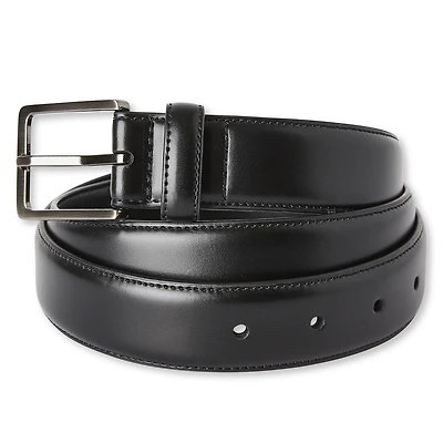 Ceinture avec boucle carrée George pour hommes Tailles P–TG