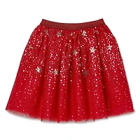 George Girls' Sequin Mesh Skirt
