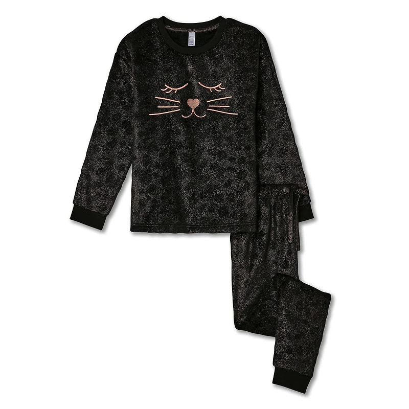 George Women's Plush Pajamas 2-Piece Set