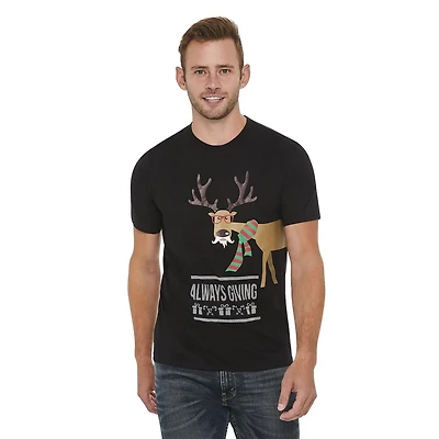 T-shirt des fêtes George pour hommes
