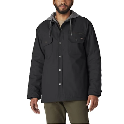 Véritable veste chemise à capuche en toile Dickies pour hommes