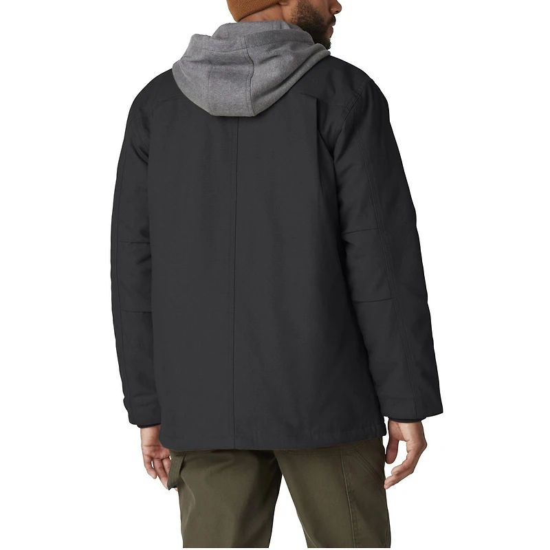 Véritable veste chemise à capuche en toile Dickies pour hommes