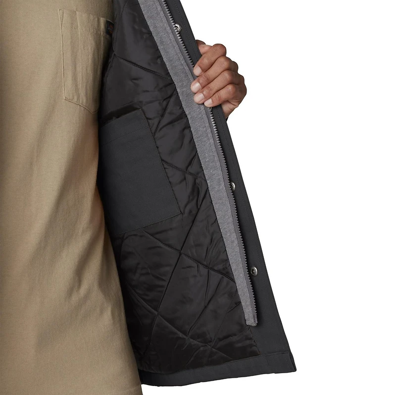 Véritable veste chemise à capuche en toile Dickies pour hommes