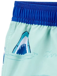 Carter's Child of Mine IB 2pc Swim - Blue Shark
