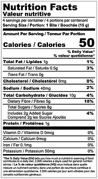 Ohh! Foods Brownie Batter Snacking Bites (60g)