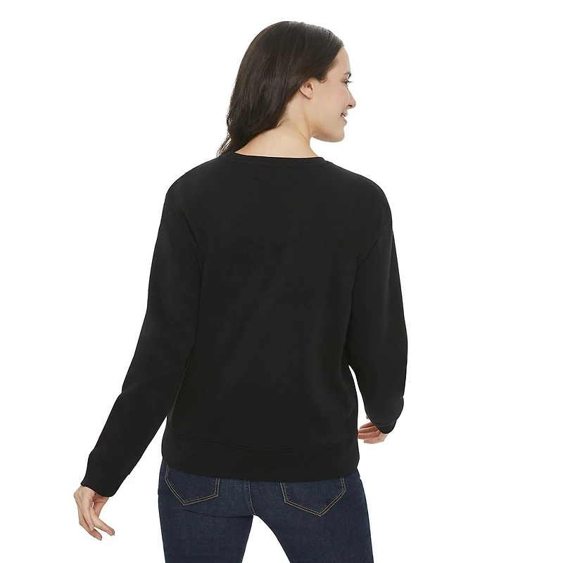 George Women's Fleece Christmas Sweatshirt