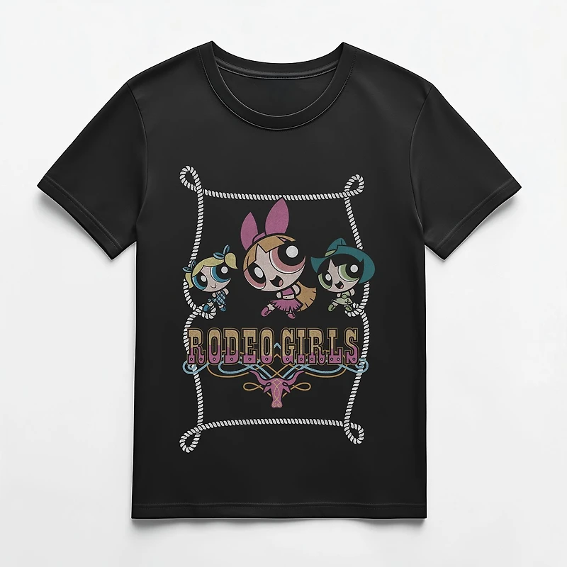 T-shirt Powerpuff Girls Rodéo T-Shirt Powerpuff Girls