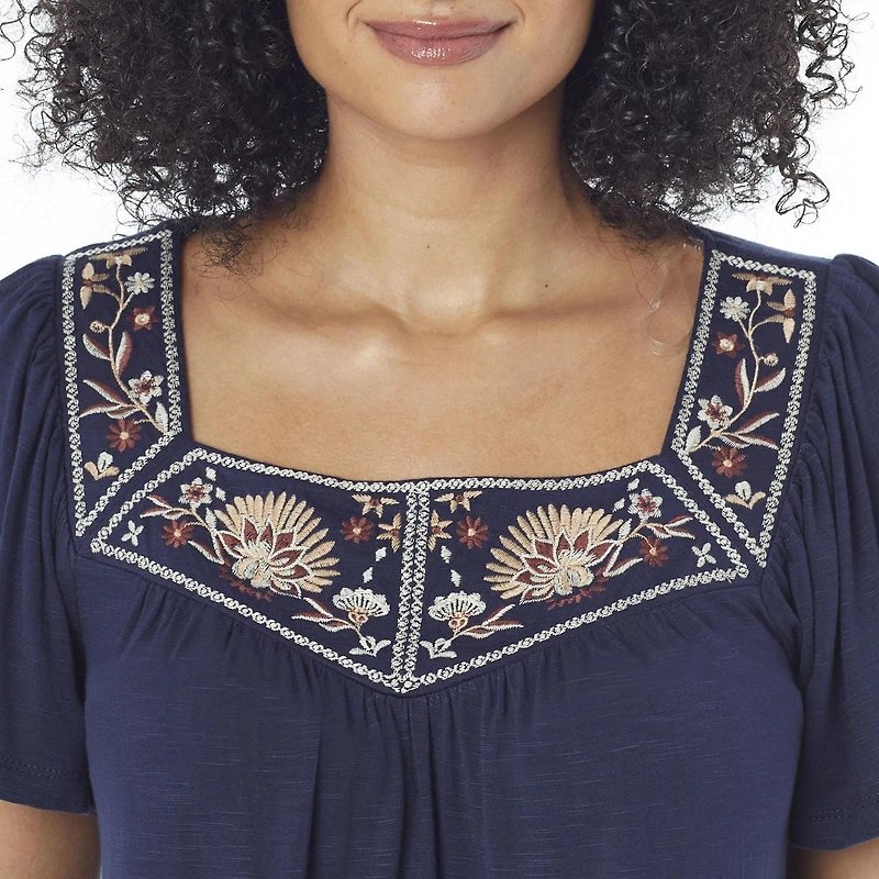 Ivy Haut A Encolure Carr