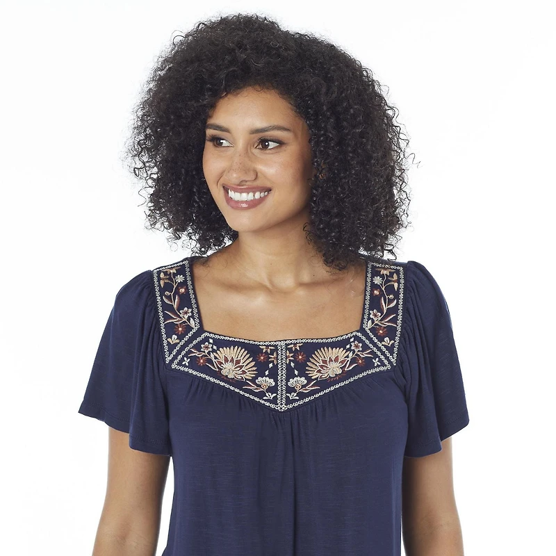 Ivy Haut A Encolure Carr