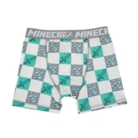 ous-vêtements Boxers Courts pour Garçons Minecraft - Paquet de 2