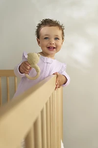 Carter's Child of Mine Sleep n Play Violet à volants pour bébé fille