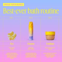Bombe de bain DAISE Sundae à la vanille, avec mini marques à collectionner à l'intérieur, 3 oz/85 g bombe de bain, bain fizzer