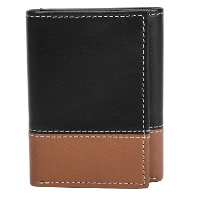 R70 Trifold Wallet, LEATHER TRIFOLD WALLET