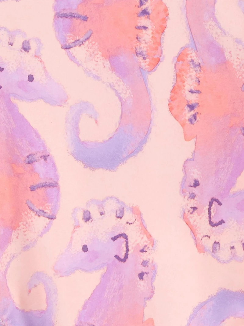 Carter's Child of Mine Baby Girls 1-piece Rashguard Swimsuit - Seahorse