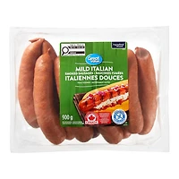 Great Value Mild Italian Smoked Sausages, 900 g
