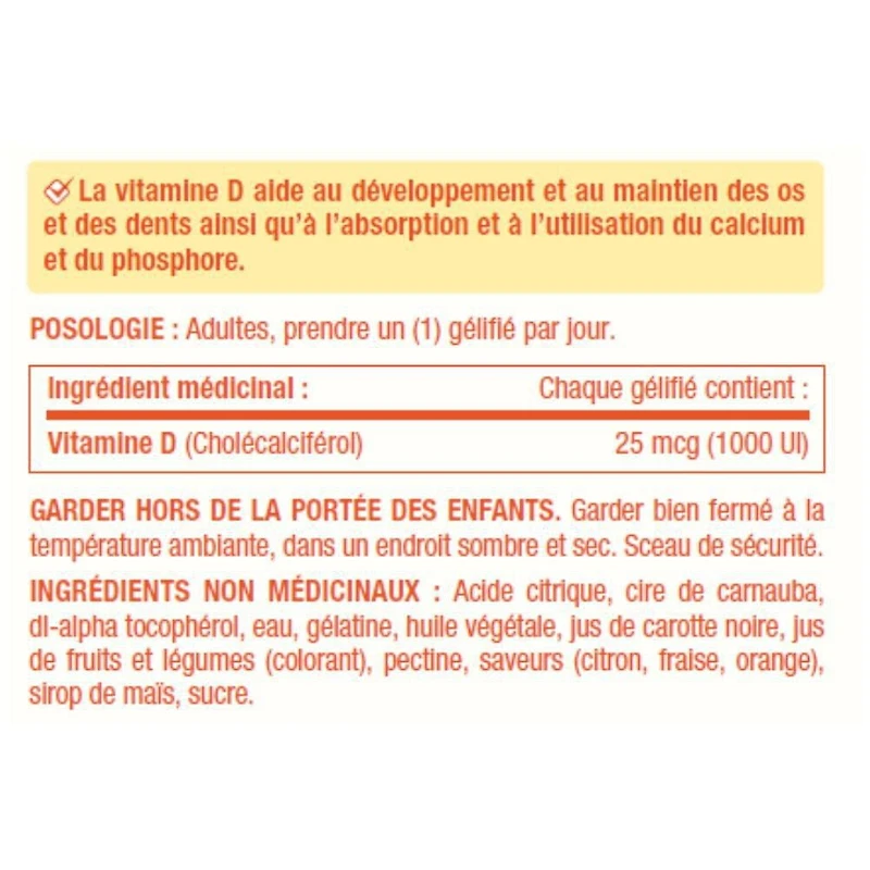 Nature's Bounty Vitamin D3 Gummies, 90 Gummies