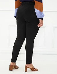 ELOQUII Elements Faux Suede Legging