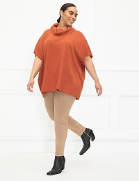 ELOQUII Elements Sweater Tunic With Turtle Neck