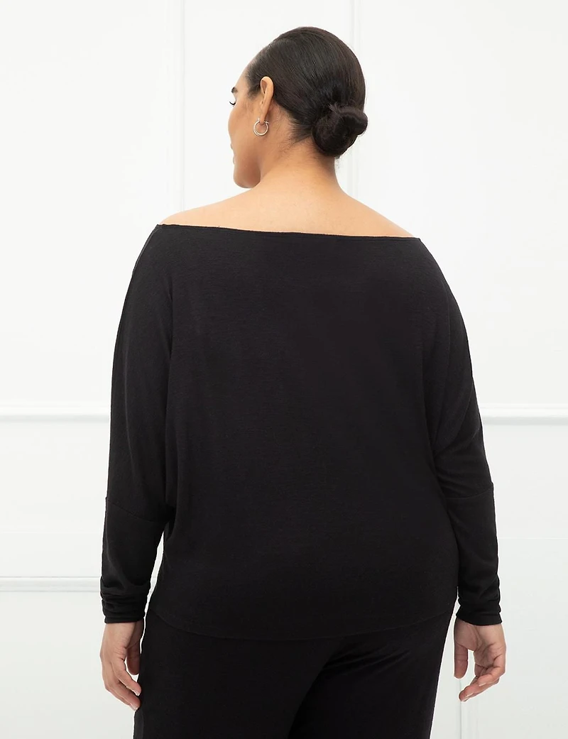 ELOQUII Elements T-shirt à épaules dénudées