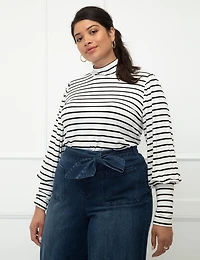 ELOQUII Elements T-shirt à manches ballon