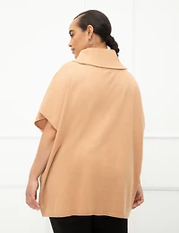 ELOQUII Elements Sweater Tunic With Turtle Neck