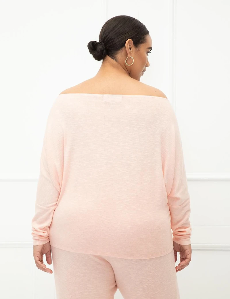 ELOQUII Elements Off the Shoulder Tee