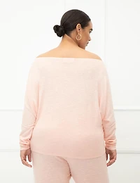 ELOQUII Elements Off the Shoulder Tee