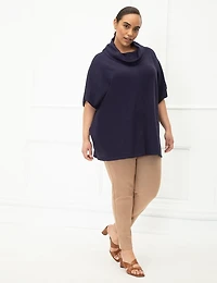 ELOQUII Elements Pull Tunique à Col Roulé