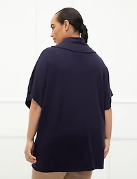 ELOQUII Elements Pull Tunique à Col Roulé