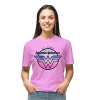 T-shirt à manches courtes Wonder Woman Forever pour femme