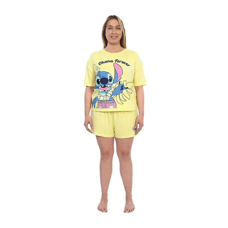 Ensemble de boxers Disney Lilo et Stitch pour femmes