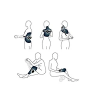 Sharper Image Wireless Shiatsu Neck and Back Massager