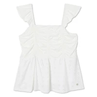 Haut à œillets style nuisette Justice pour filles