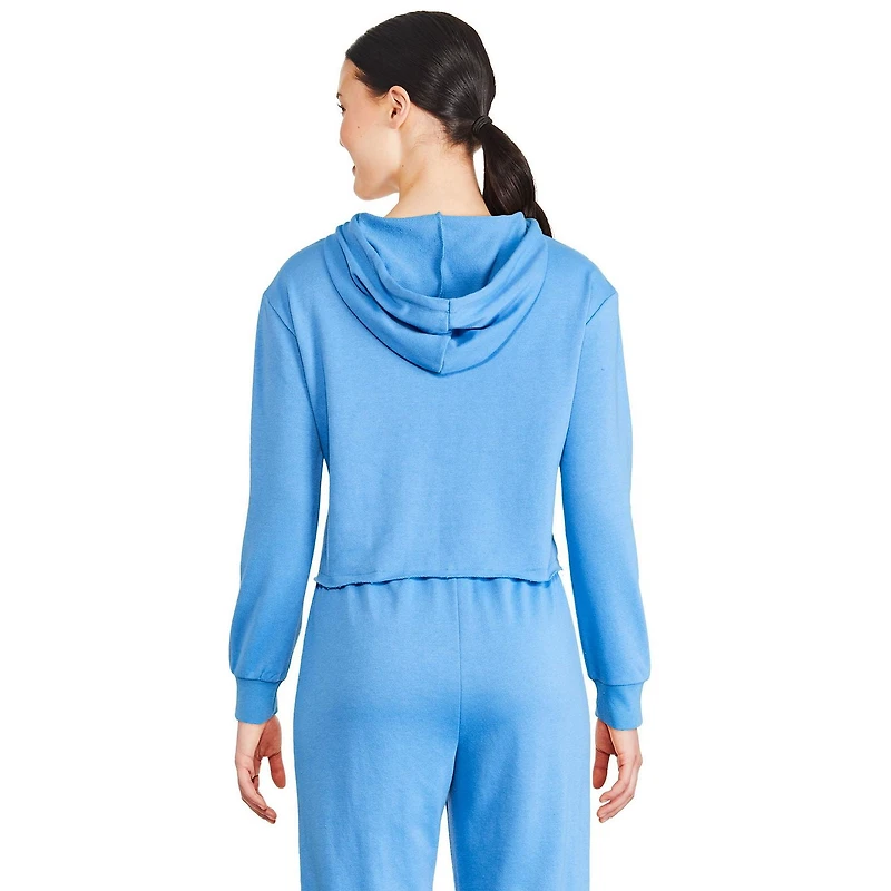 Disney Girls' Stitch Crop Hoodie