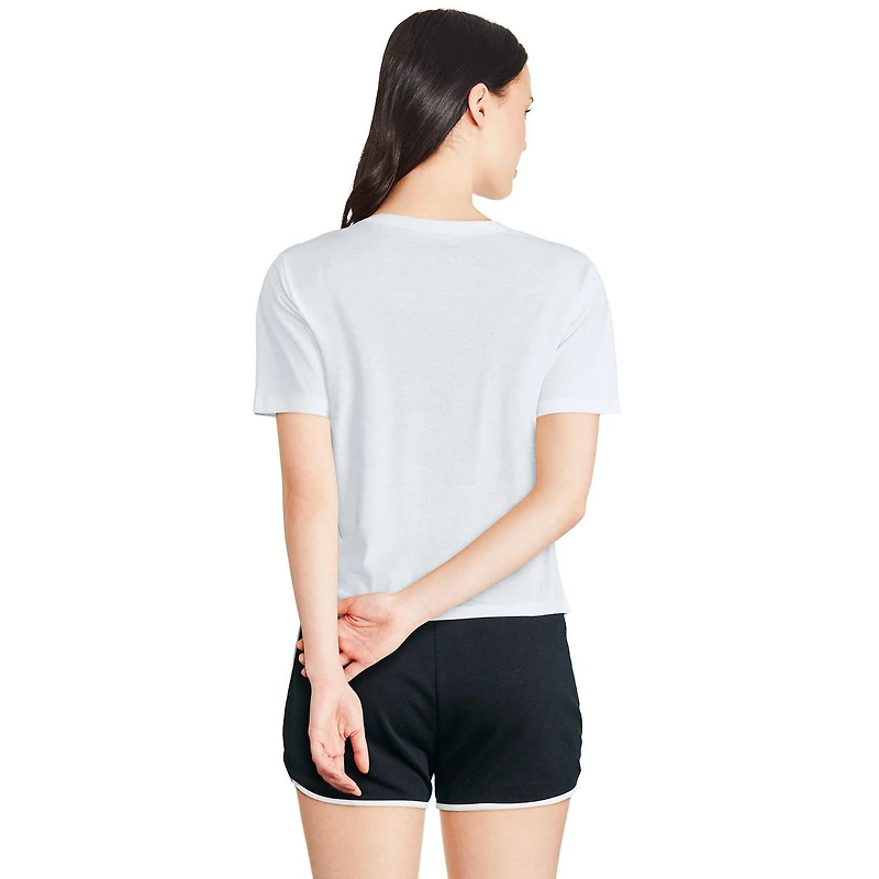 Disney Women's Mickey Mouse Cropped Tee