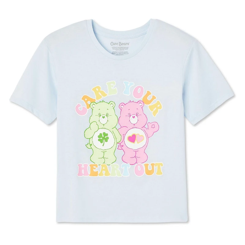 T-shirt à manches courtes Câlinours pour filles