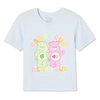 T-shirt à manches courtes Câlinours pour filles