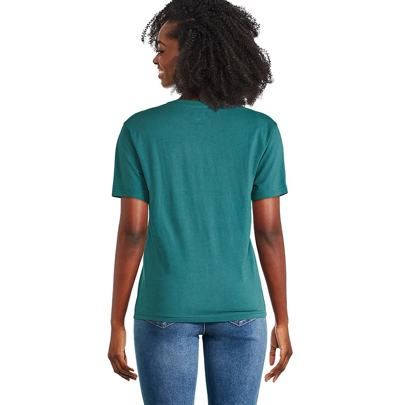 T-shirt coupe garçonne Snoopy California Peanuts pour femmes Tailles TP–TG